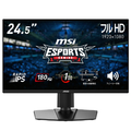 MSI 24．5型液晶ディスプレイ G ブラック G255PF-E2