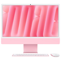 Apple 24インチiMac Retina 4．5Kディスプレイモデル： 10コアCPUと10コアGPUを搭載したApple M4チップ, 24GB, 512GB SSD ピンク MD2U4J/A